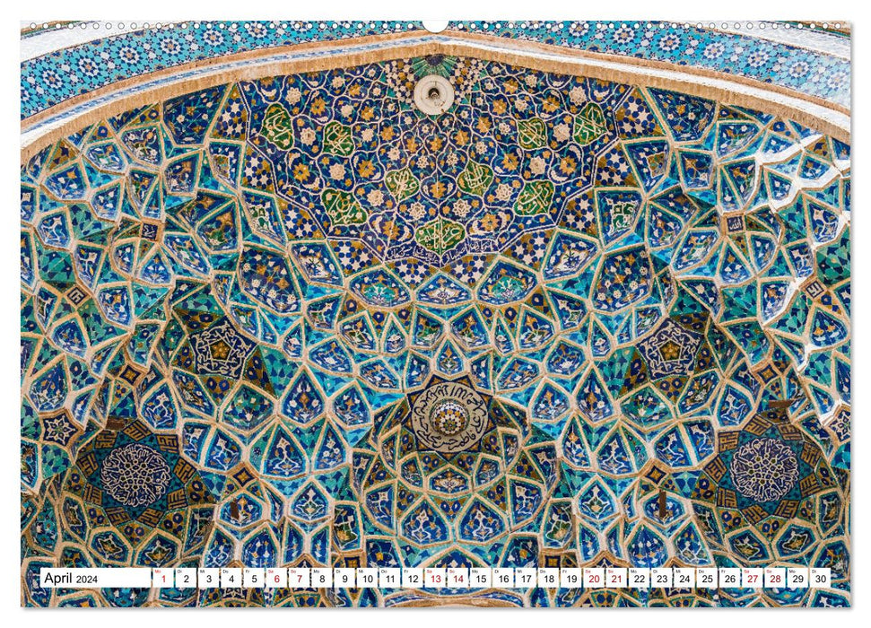 Villes d'Iran - Yazd (Calvendo mural 2024) 