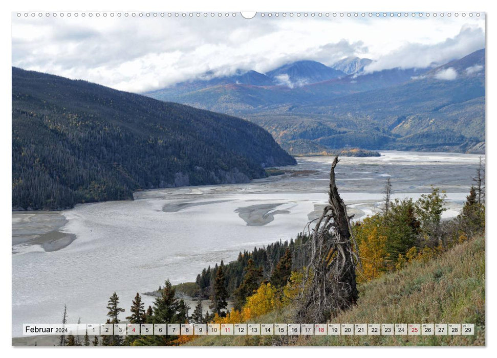 Alaska - der kurze Herbst (CALVENDO Wandkalender 2024)