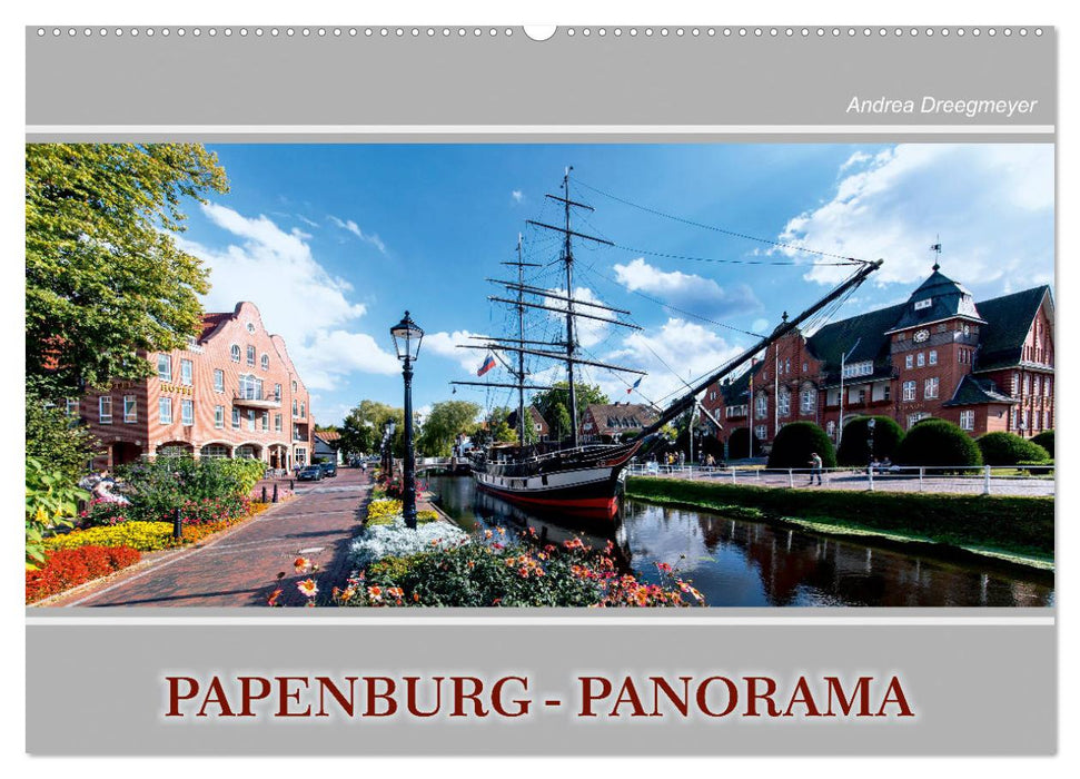 Papenburg Panorama (Calendrier mural CALVENDO 2024) 