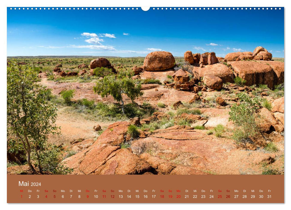 Down Under - Eine Reise durch Australien (CALVENDO Wandkalender 2024)