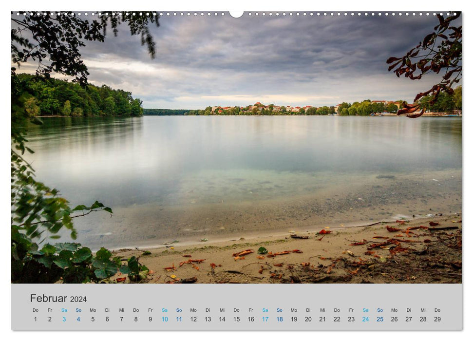 See- und Flußlandschaften in Brandenburg (CALVENDO Premium Wandkalender 2024)