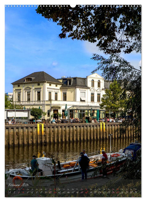 Oldenburg am Wasser (CALVENDO Premium Wandkalender 2024)