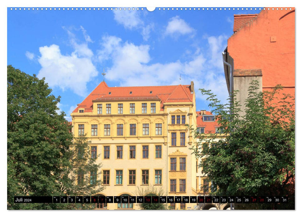 Görlitz - ville divisée sur la Neisse (Calendrier mural CALVENDO Premium 2024) 