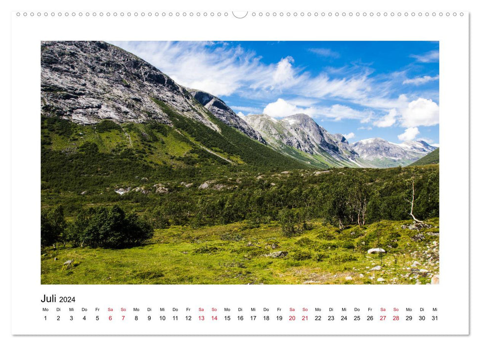 Norwegen - Faszinierende Welt der Fjorde (CALVENDO Premium Wandkalender 2024)