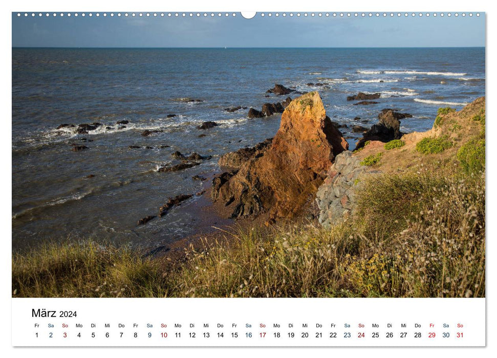 Vendée - Pictures from the Côte de Lumière (CALVENDO wall calendar 2024) 