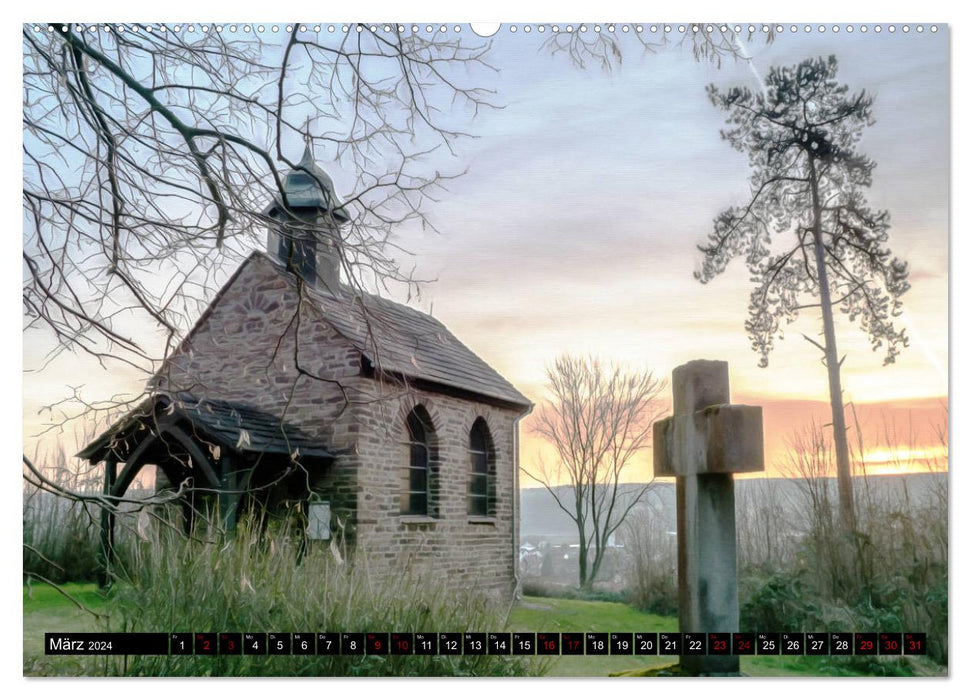 Picturesque Weserbergland - Beverungen (CALVENDO wall calendar 2024) 