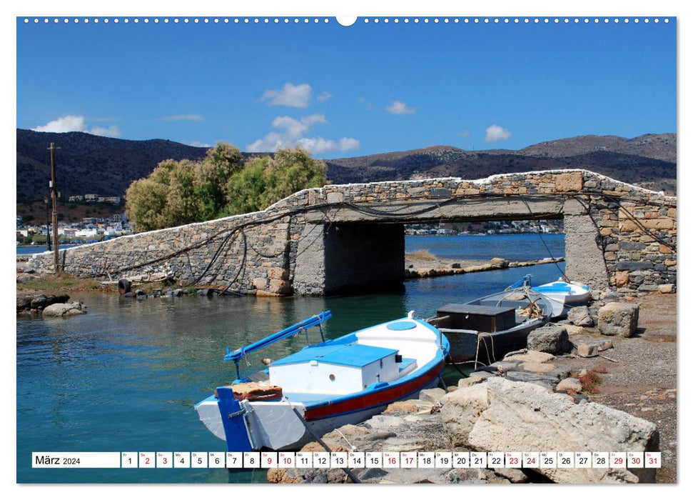 Kreta - Griechischer Inseltraum (CALVENDO Wandkalender 2024)