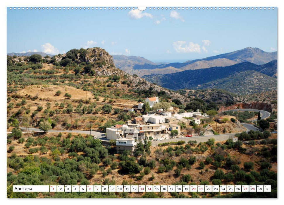 Crete - Greek Island Dream (CALVENDO Wall Calendar 2024) 