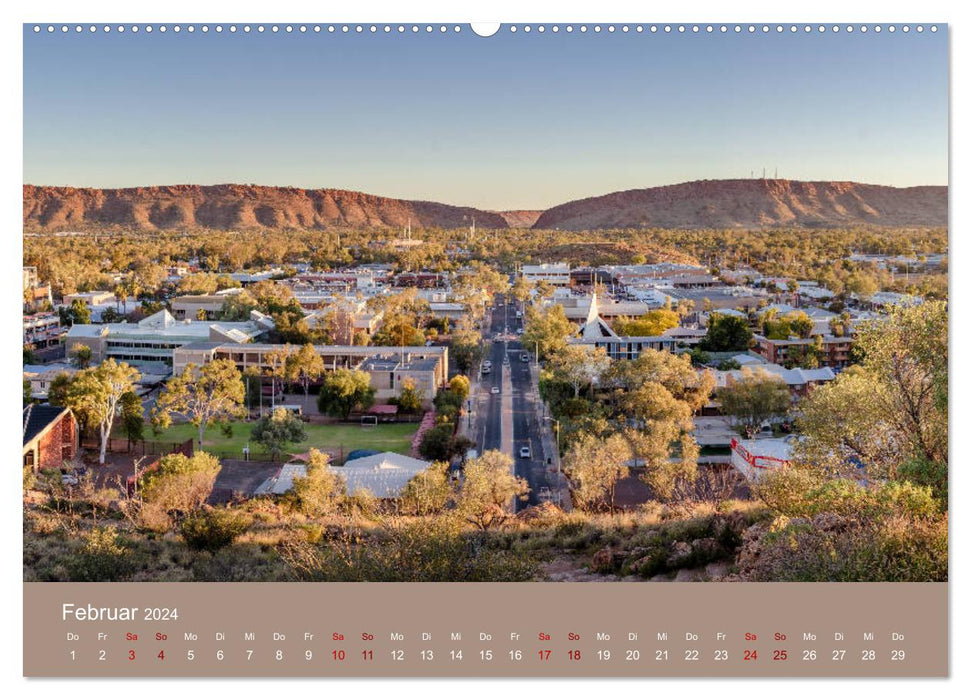 Down Under - Un voyage à travers l'Australie (Calvendo Premium Wall Calendar 2024) 