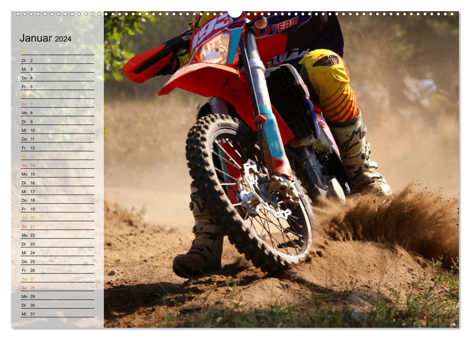 Motocross - daring guys (CALVENDO wall calendar 2024) 