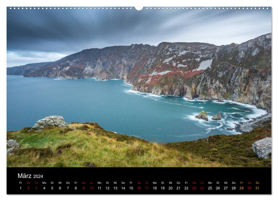 Paysages d'Irlande (Calendrier mural CALVENDO Premium 2024) 