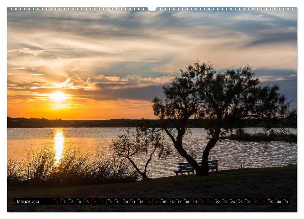 On the way to Texas (CALVENDO wall calendar 2024) 