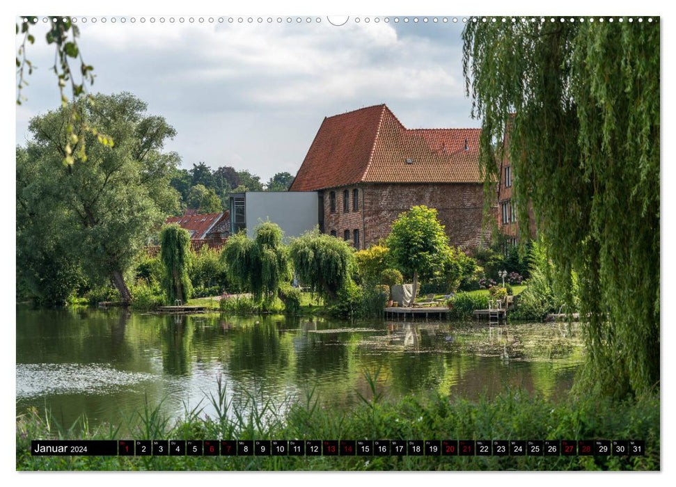 Duché de Lauenburg (Calendrier mural CALVENDO 2024) 