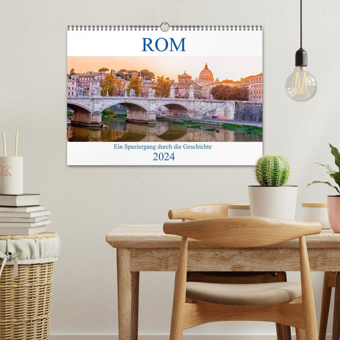 ROME - A walk through history (CALVENDO wall calendar 2024) 