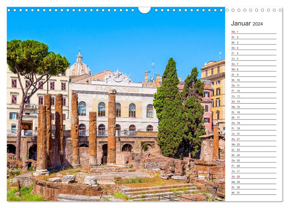 ROME - A walk through history (CALVENDO wall calendar 2024) 