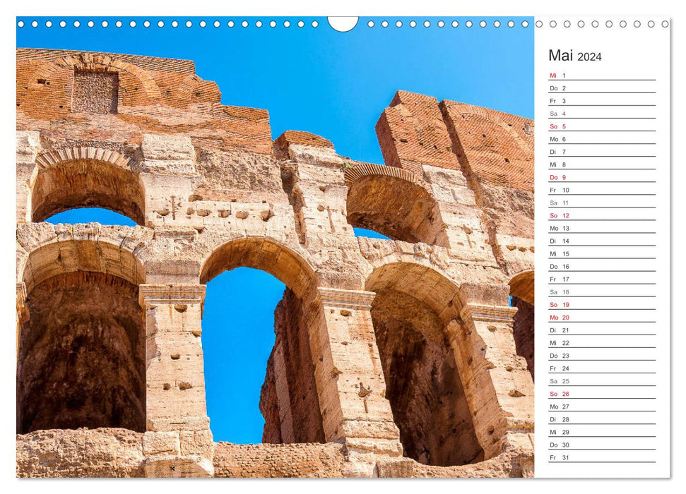 ROME - A walk through history (CALVENDO wall calendar 2024) 