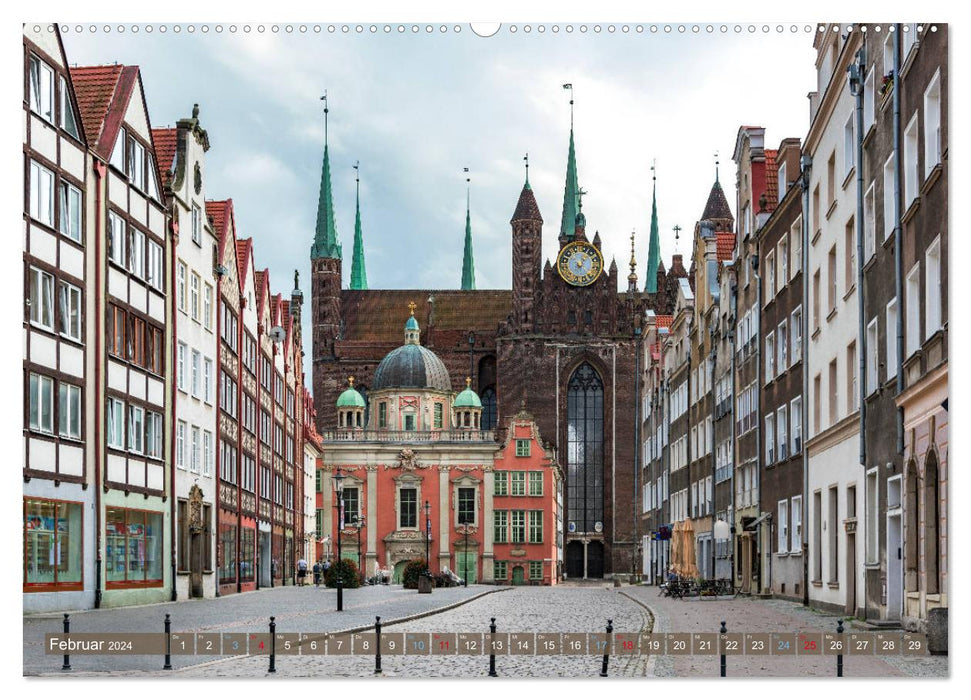 Things to see in Gdansk (CALVENDO wall calendar 2024) 