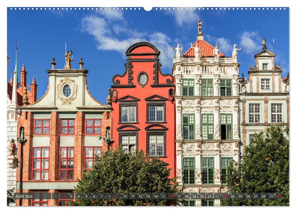 Things to see in Gdansk (CALVENDO wall calendar 2024) 