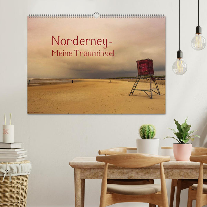 Norderney - Mon île de rêve (Calendrier mural CALVENDO 2024) 