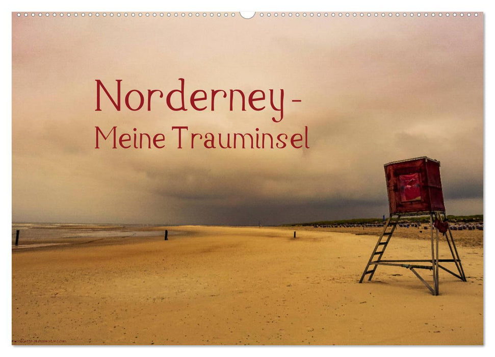 Norderney - Mon île de rêve (Calendrier mural CALVENDO 2024) 