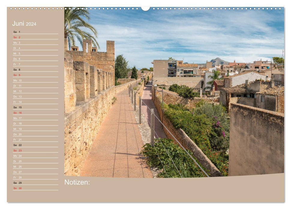 À l'est de Majorque (calendrier mural CALVENDO 2024) 