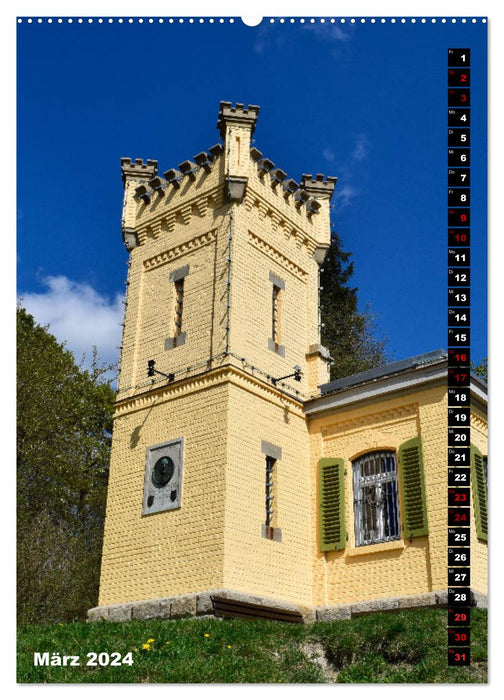 Crailsheim - Stadt der Türme an der Jagst (CALVENDO Premium Wandkalender 2024)