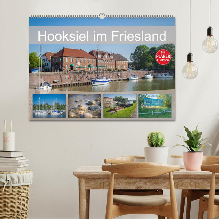 Hooksiel in Friesland (CALVENDO wall calendar 2024) 