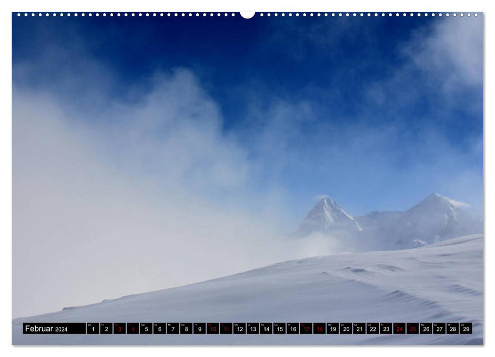 Bergmagie – Fotos aus dem Berner Oberland (CALVENDO Premium Wandkalender 2024)
