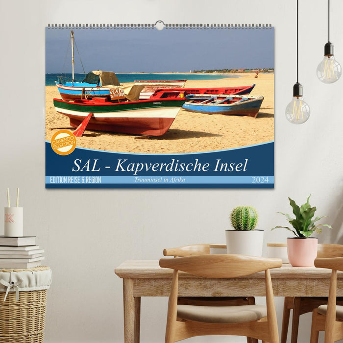 SAL - Kapverdische Insel (CALVENDO Wandkalender 2024)