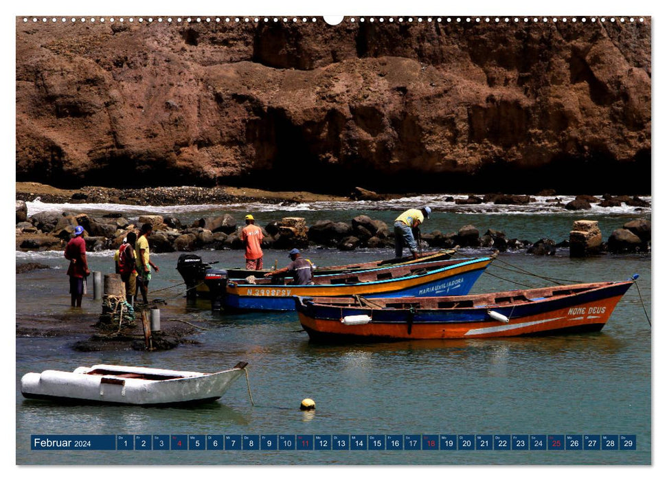 SAL - Île du Cap Vert (Calendrier mural CALVENDO 2024) 