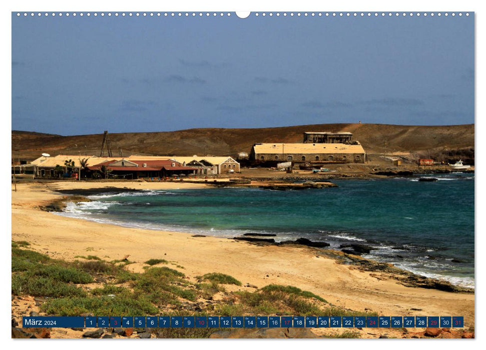 SAL - Île du Cap Vert (Calendrier mural CALVENDO 2024) 