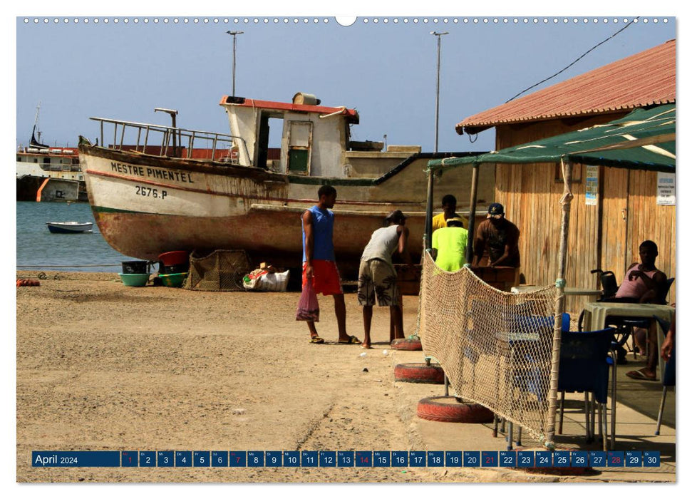 SAL - Île du Cap Vert (Calendrier mural CALVENDO 2024) 