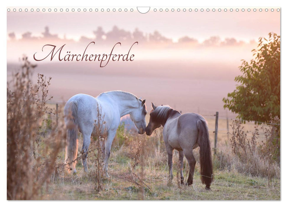 Chevaux de conte de fées (calendrier mural CALVENDO 2024) 