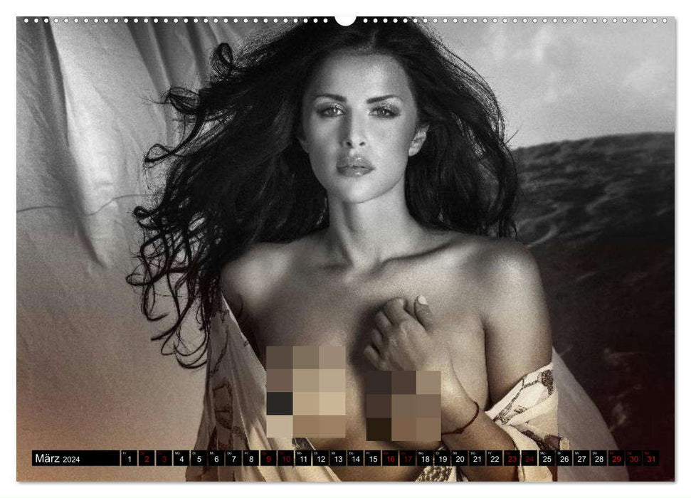 Erotische Augenblicke. Sinnliche Schönheiten (CALVENDO Wandkalender 2024)