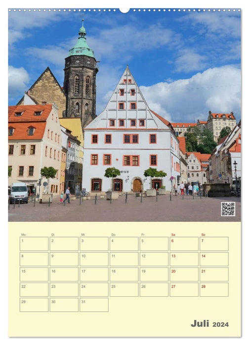 Doors and portals in Pirna (CALVENDO Premium wall calendar 2024) 