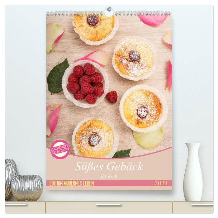 Sweet pastries for you (CALVENDO Premium Wall Calendar 2024) 