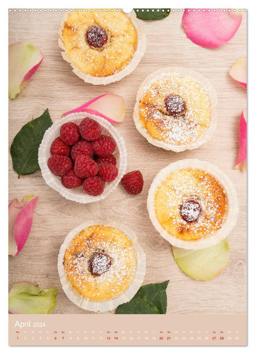 Sweet pastries for you (CALVENDO Premium Wall Calendar 2024) 