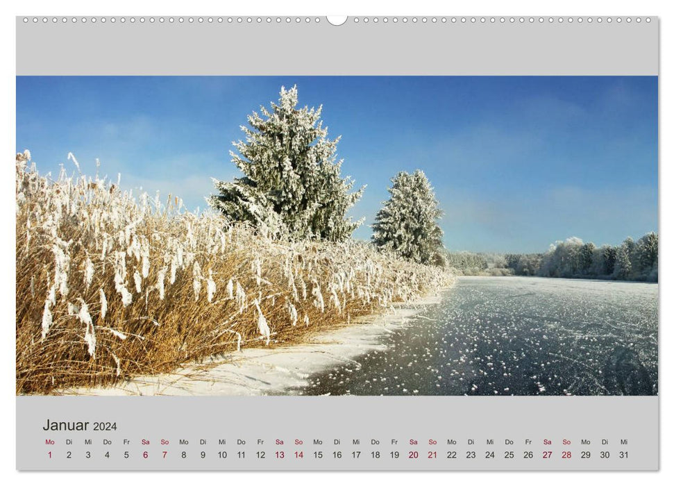 Weather - Light - Landscapes (CALVENDO Premium Wall Calendar 2024) 