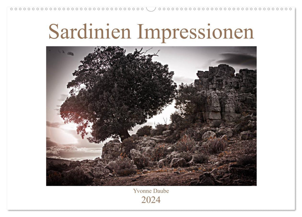 Impressions Sardaigne (Calendrier mural CALVENDO 2024) 
