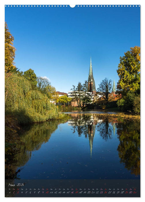 Oldenburg am Wasser (CALVENDO Wandkalender 2024)