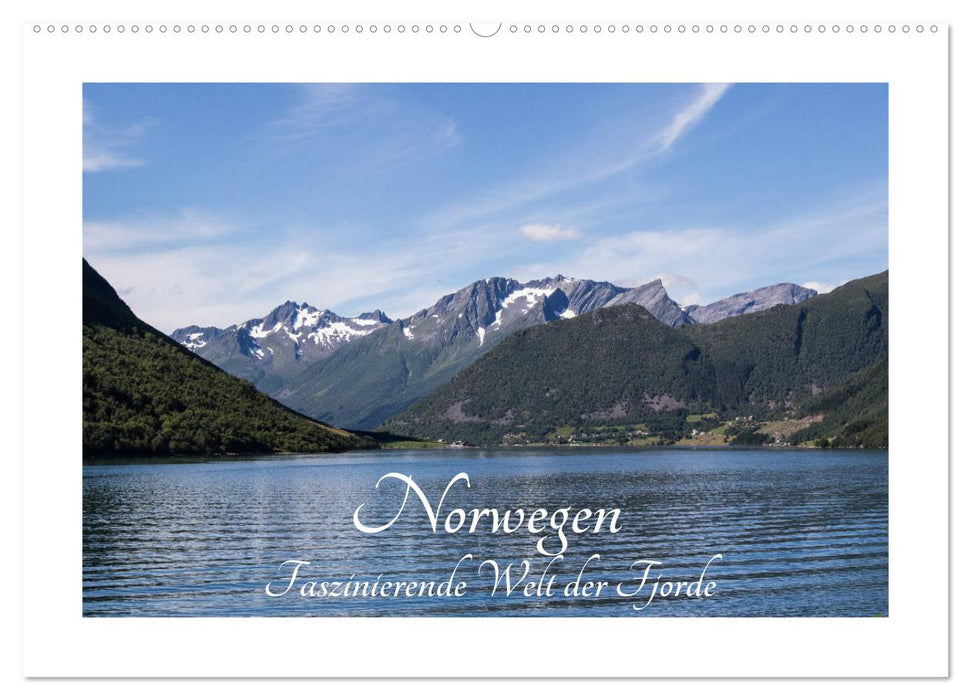 Norvège - Le monde fascinant des fjords (Calendrier mural CALVENDO 2024) 