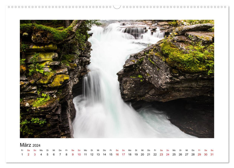 Norvège - Le monde fascinant des fjords (Calendrier mural CALVENDO 2024) 