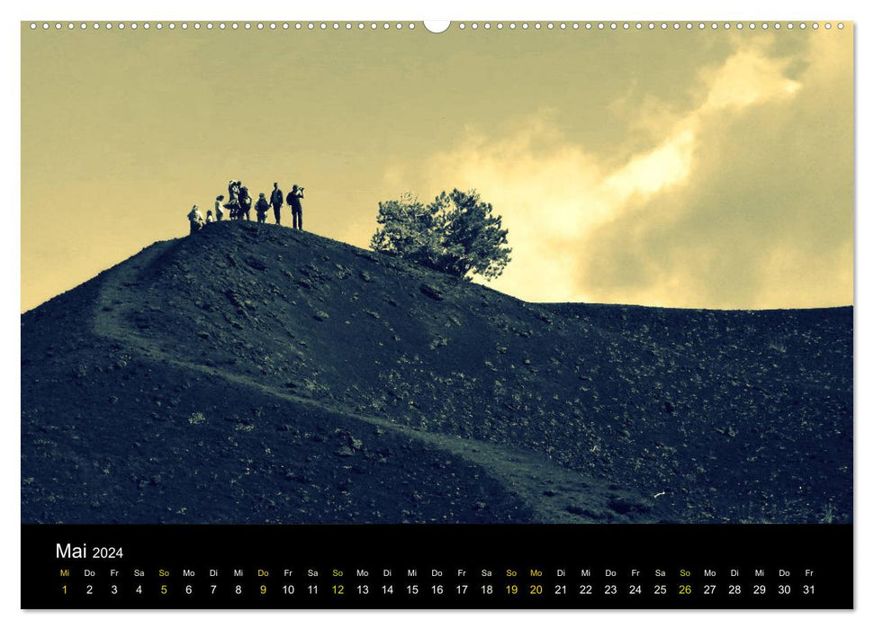 Moments in Sicily (CALVENDO Premium Wall Calendar 2024) 