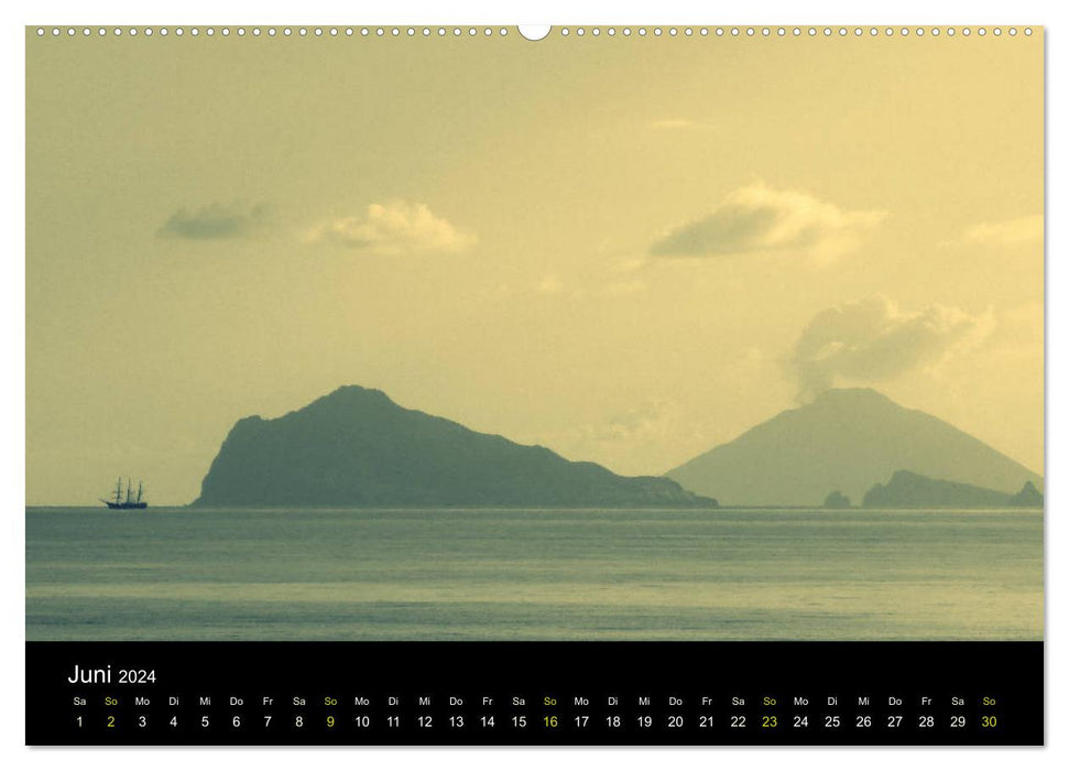 Moments in Sicily (CALVENDO Premium Wall Calendar 2024) 