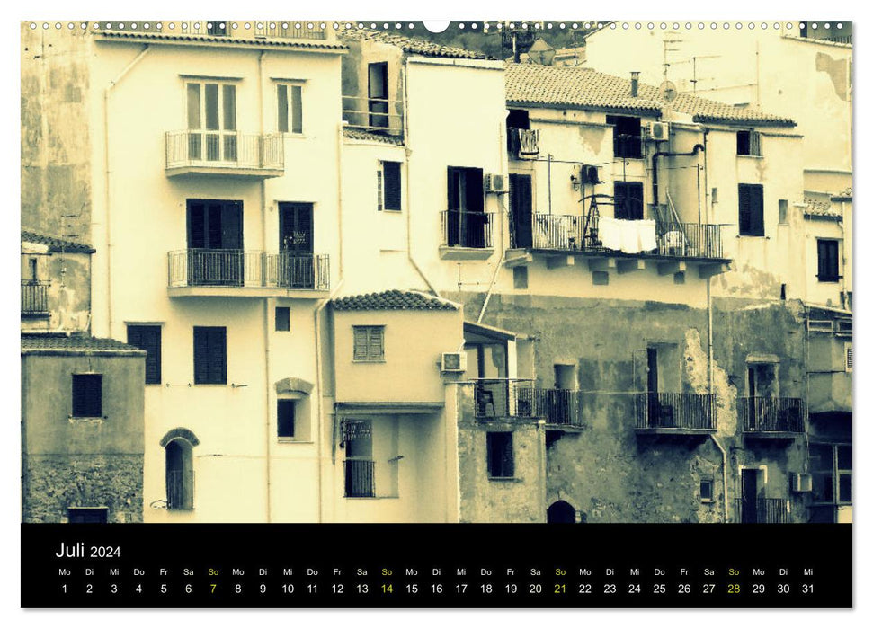 Moments in Sicily (CALVENDO Premium Wall Calendar 2024) 