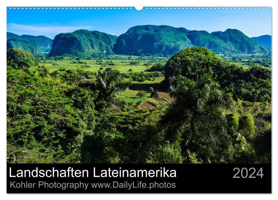 Landscapes Latin America (CALVENDO wall calendar 2024) 