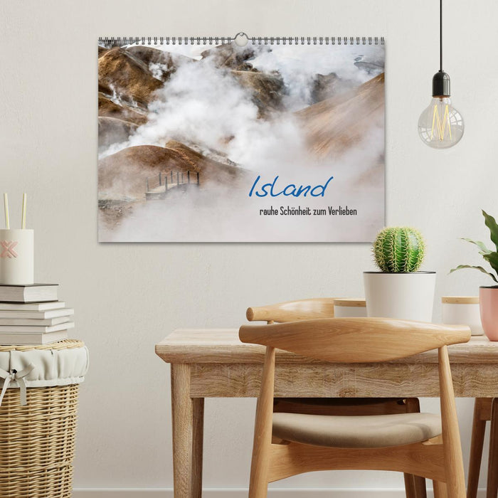 Iceland - rough beauty to fall in love with (CALVENDO wall calendar 2024) 