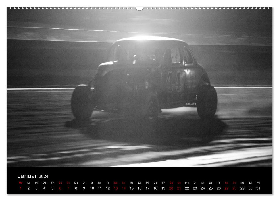 Dirt Track Races (CALVENDO Premium Wall Calendar 2024) 