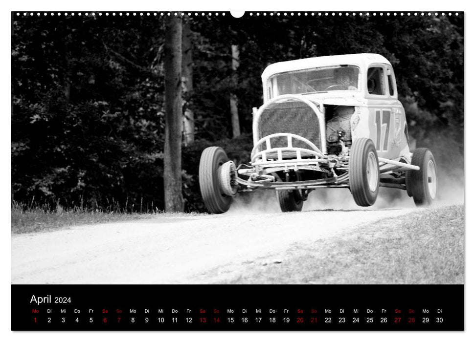 Dirt Track Races (CALVENDO Premium Wandkalender 2024)