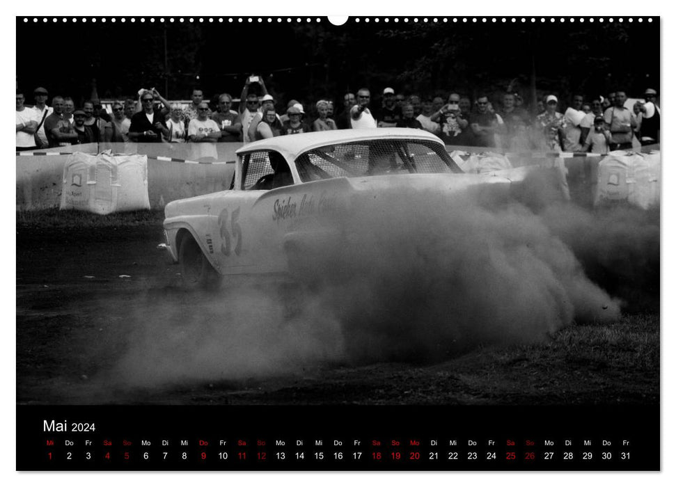 Dirt Track Races (CALVENDO Premium Wandkalender 2024)